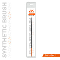 AK Interactive Round Brush 2/0 Synthetic