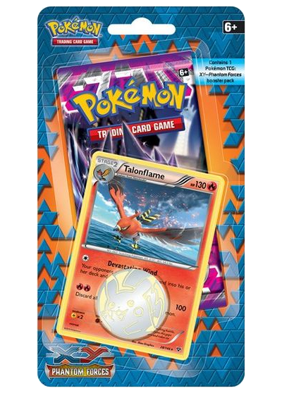 XY: Phantom Forces - Single Pack Blister (Talonflame) The Warp Gate XY: Phantom Forces - Single Pack Blister (Talonflame) The Warp Gate
