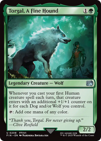 Torgal, A Fine Hound - (FIN-208) - FINAL FANTASY