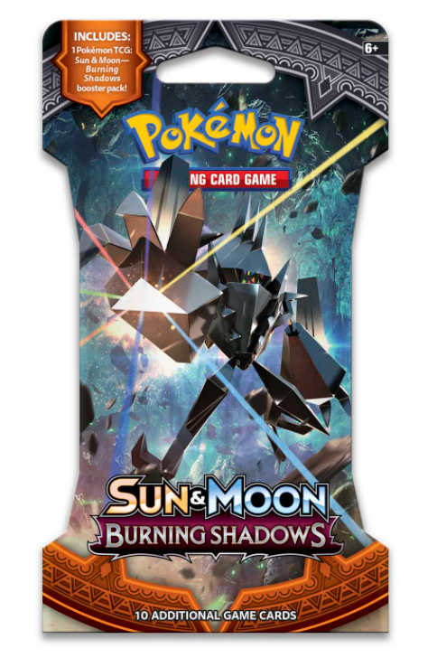 burning shadows pokemon booster box Sun & Moon: Burning Shadows