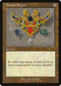 Arcane Signet - Etched Foil (SLD-589) - Secret Lair Drop