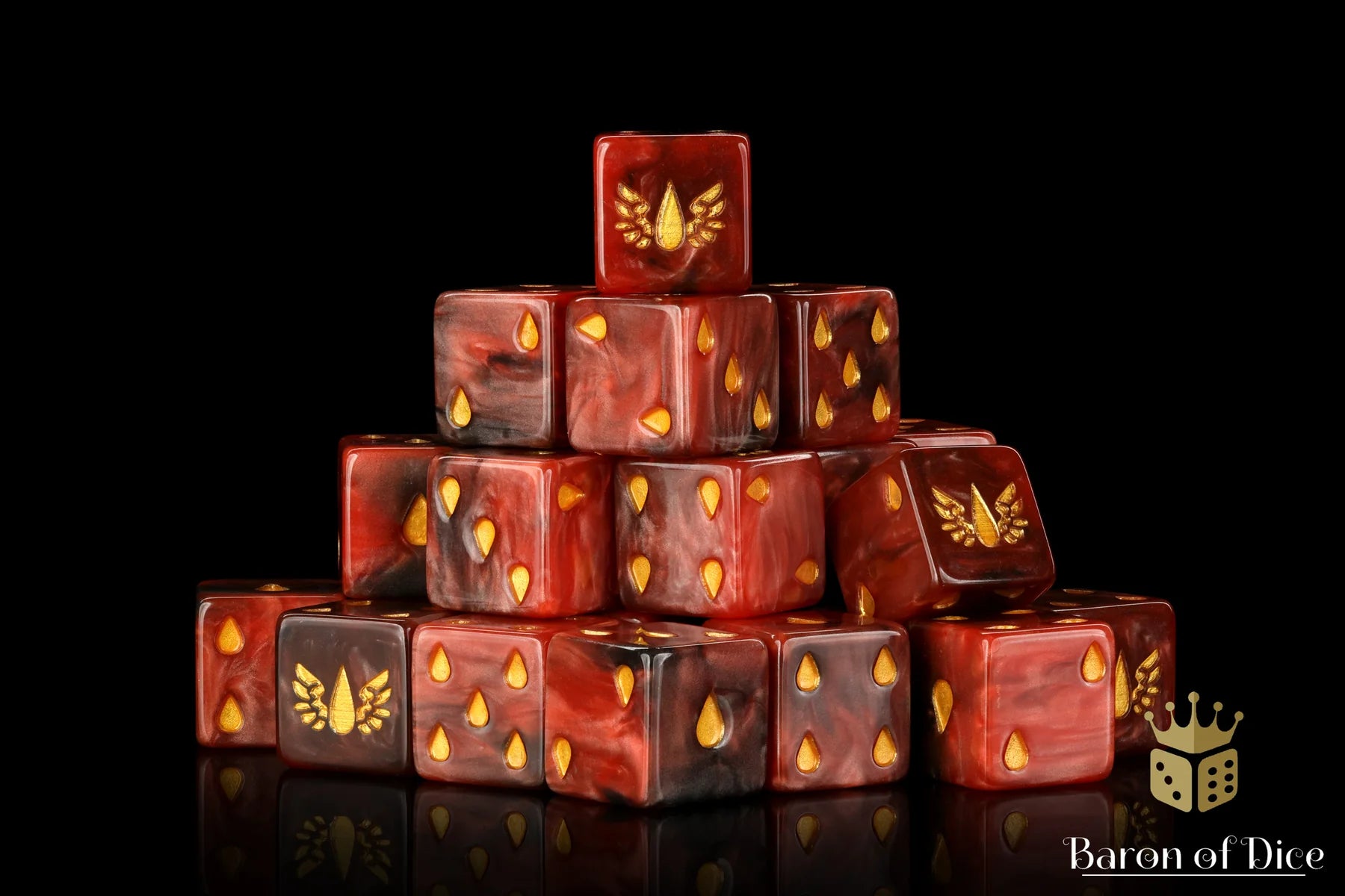 Blood Soaked Angels Dice