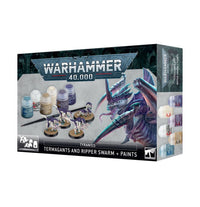 Tyranids: Termagants and Ripper Swarm + Paints Set (Warhammer 40,000)