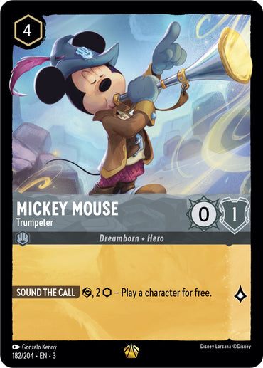 Mickey Mouse - Trumpeter (182/204) [Into the Inklands]
