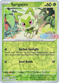 Sprigatito 012/193 - Reverse Holofoil Miscellaneous Cards & Products - Common