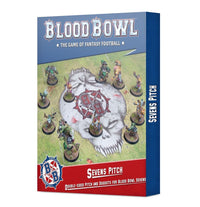 Blood Bowl: Sevens Pitch: Double-Sided Pitch and Dugouts