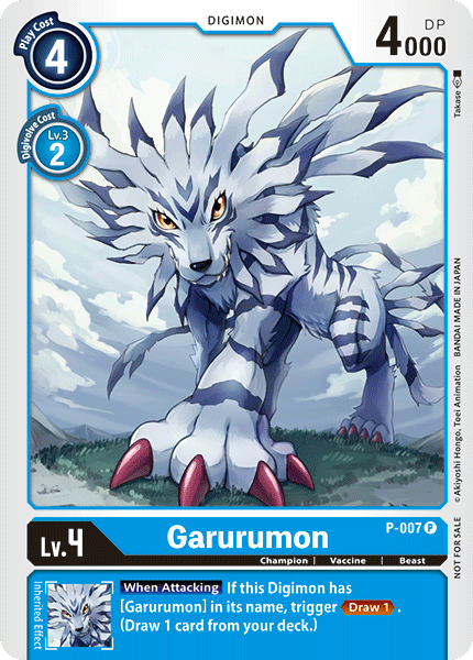Garurumon [P-007] [Promotional Cards]  The Warp Gate