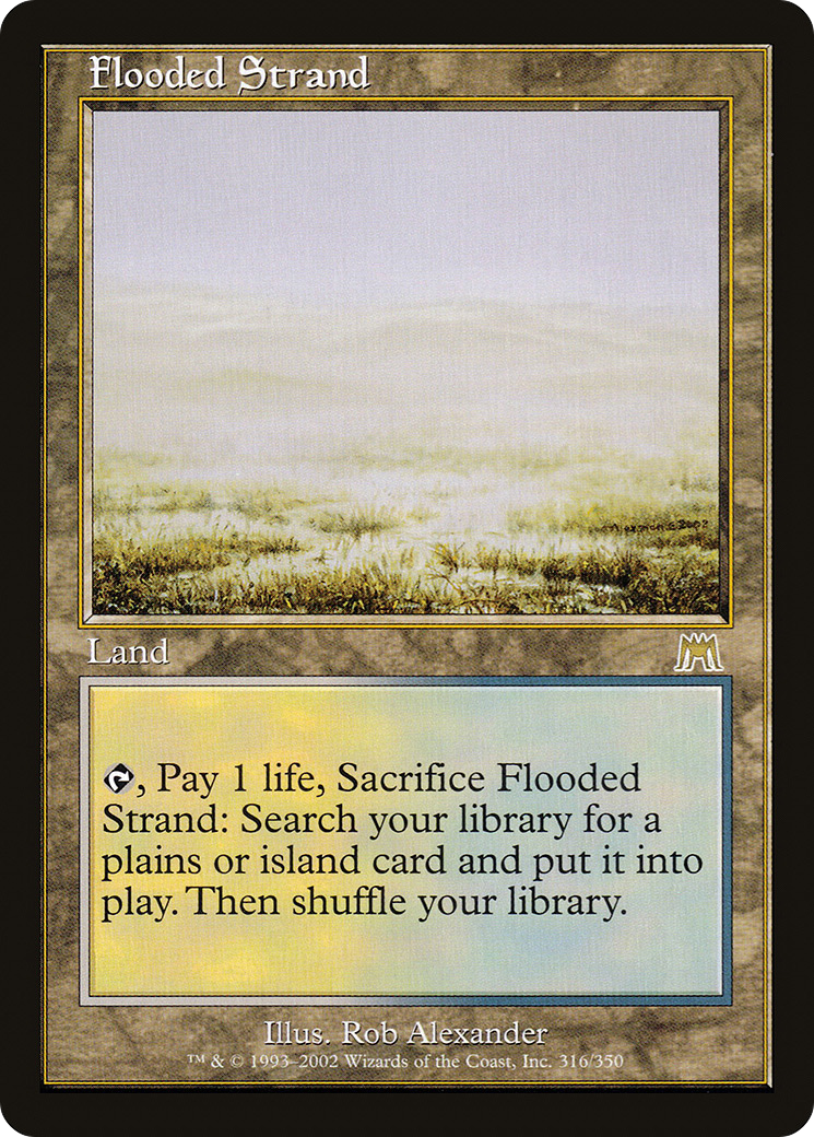 mtg onslaught card Flooded Strand [Onslaught] – The Warp Gate They gain haste until end of turn. Magic the Gathering Onslaught Rare