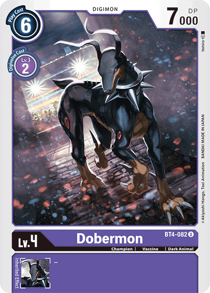 Dobermon [BT4-082] [Great Legend] – The Warp Gate