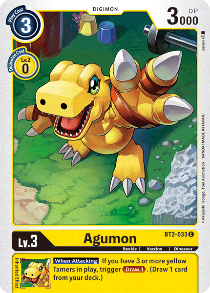 Agumon [BT2-033] [Release Special Booster Ver.1.5]  The Warp Gate