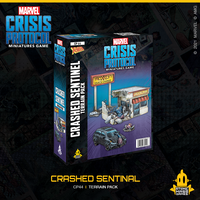 Crashed Sentinel Terrain Pack - Marvel Crisis Protocol