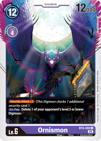 Ornismon [BT6-080] [Double Diamond] – The Warp Gate