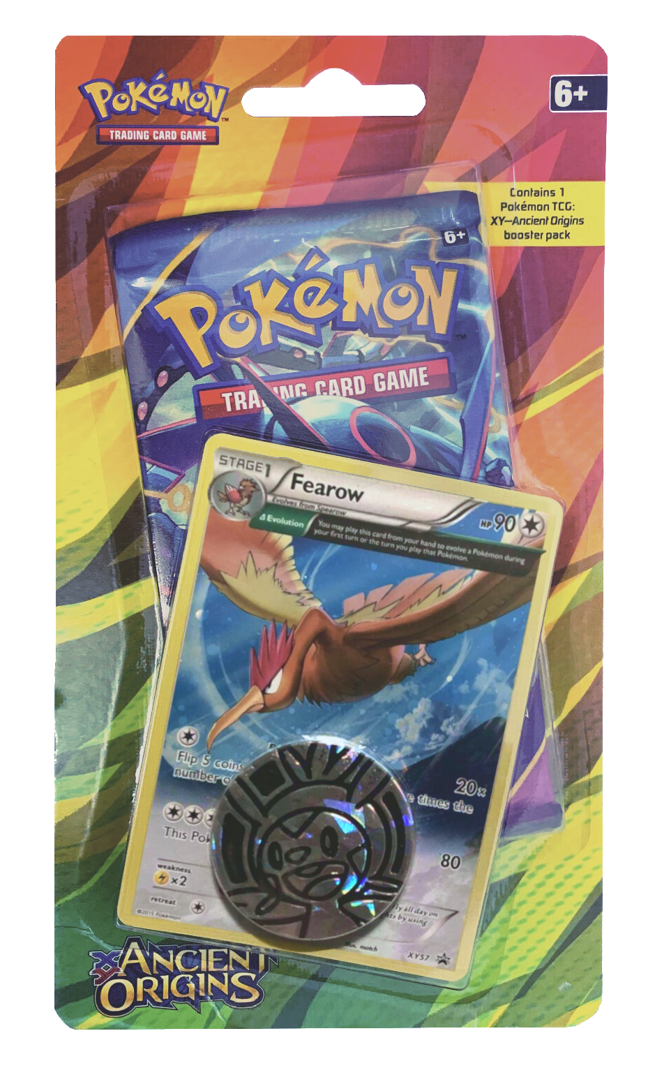 XY: Ancient Origins - Single Pack Blister (Fearow) The Warp Gate XY: Ancient Origins - Single Pack Blister (Fearow) The Warp Gate