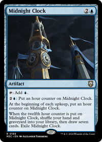Midnight Clock -  Foil (M3C-189) - Modern Horizons 3 Commander