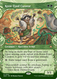 Keen-Eyed Curator (Showcase) [Bloomburrow]