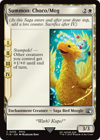 Summon: Choco/Mog - Foil (FIN-035) - FINAL FANTASY