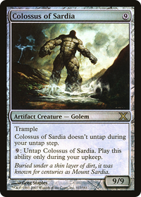 Colossus of Sardia -  Foil (10E-317) - Tenth Edition