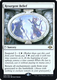 Resurgent Belief [Modern Horizons 2 Prerelease Promos]
