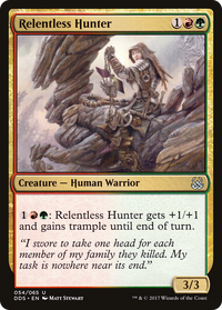 Relentless Hunter [Duel Decks: Mind vs. Might]