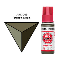 AK Interactive Quick Gen - Dirty Grey 18 ml