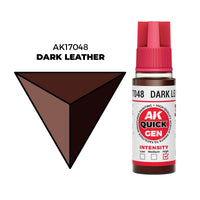 AK Interactive Quick Gen - Dark Leather 18 ml