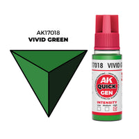 AK Interactive Quick Gen - Vivid Green 18 ml