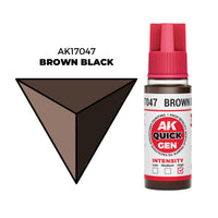 AK Interactive Quick Gen - Brown Black 18 ml