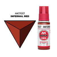 AK Interactive Quick Gen - Infernal Red 18 ml