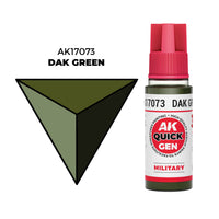 AK Interactive Quick Gen - Dak Green 18 ml