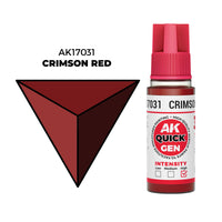 AK Interactive Quick Gen - Crimson Red 18 ml