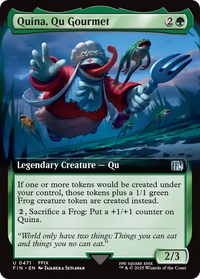 Quina, Qu Gourmet - : (Extended Art) Foil (FIN-471) - FINAL FANTASY