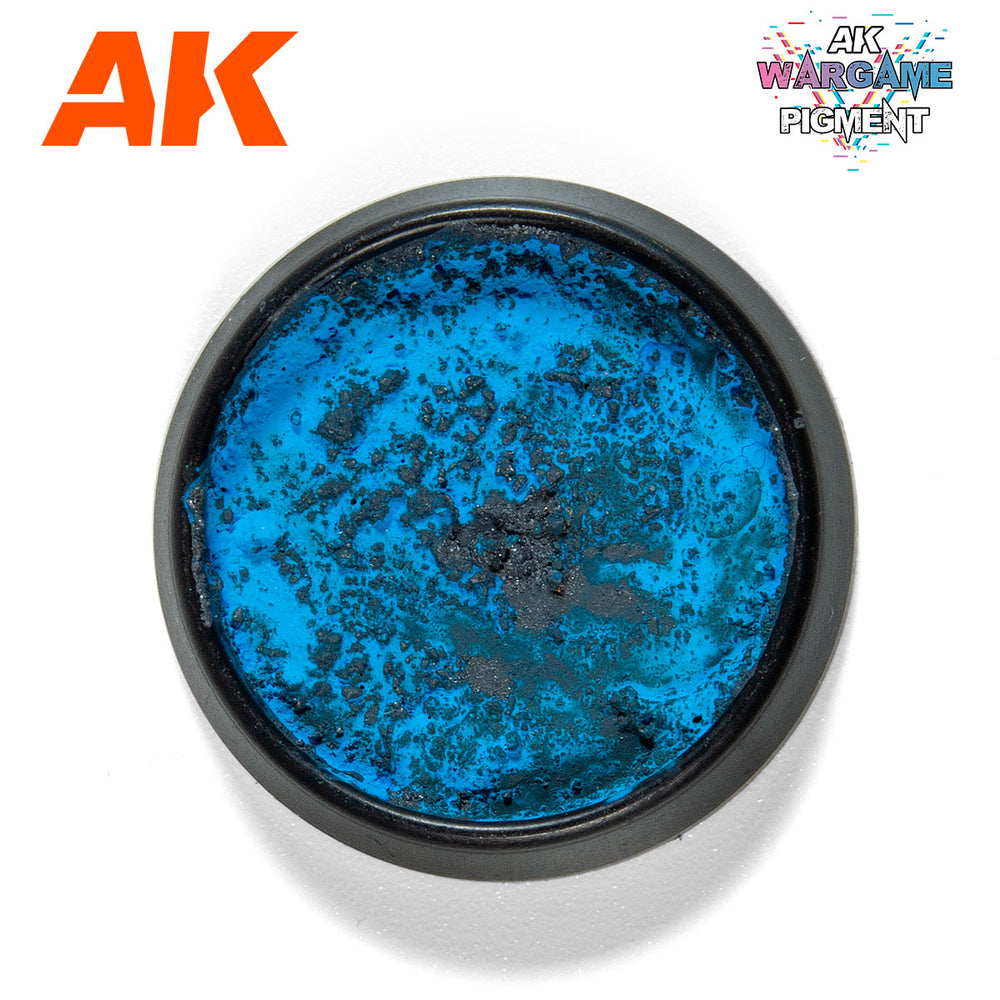 AK Interactive Wargame Enamel Liquid Pigments Fluorescent Blue 35ml
