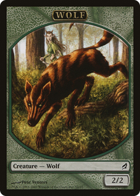 Wolf Token [Lorwyn Tokens]