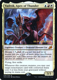Vadrok, Apex of Thunder [Ikoria: Lair of Behemoths Prerelease Promos]