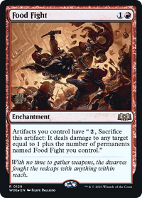 Food Fight [Wilds of Eldraine Prerelease Promos]