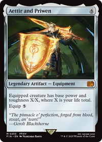 Aettir and Priwen -  Foil (FIN-253) - FINAL FANTASY
