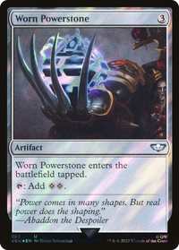 Worn Powerstone (Surge Foil) [Warhammer 40,000]