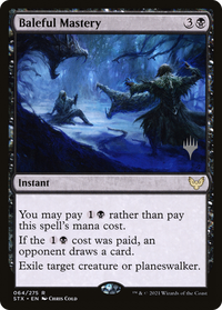 Baleful Mastery (Promo Pack) [Strixhaven: School of Mages Promos]