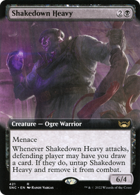 Shakedown Heavy (Extended Art) [Streets of New Capenna]