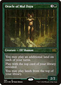 Oracle of Mul Daya (Foil Etched) -  Foil (2X2-464) - Double Masters 2022