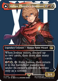 Joshua, Phoenix's Dominant // Phoenix, Warden of Fire - (Borderless) (FIN-397) - FINAL FANTASY