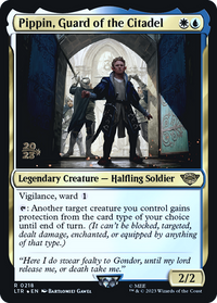 Pippin, Guard of the Citadel [The Lord of the Rings: Tales of Middle-Earth Prerelease Promos]