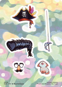 Sticker sheet (SLD-336) - Secret Lair Drop Foil
