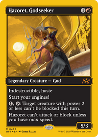 Hazoret, Godseeker -  Foil (DFT-462) - Aetherdrift