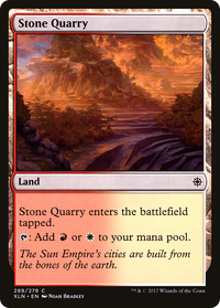 Stone Quarry (XLN-289) - Ixalan Foil