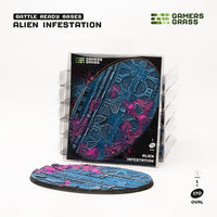 Battle Ready Bases: Alien Infestation- Oval 170mm (x1)