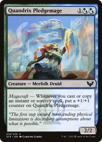 Quandrix Pledgemage [Strixhaven: School of Mages]