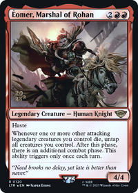 Eomer, Marshal of Rohan [The Lord of the Rings: Tales of Middle-Earth Prerelease Promos]