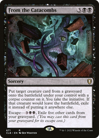 From the Catacombs [Commander Legends: Battle for Baldur's Gate]