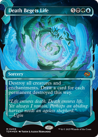 Death Begets Life (Showcase) [Tarkir: Dragonstorm]